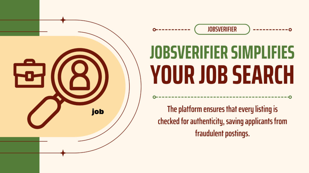 How Jobsverifier Simplifies Your Job Search