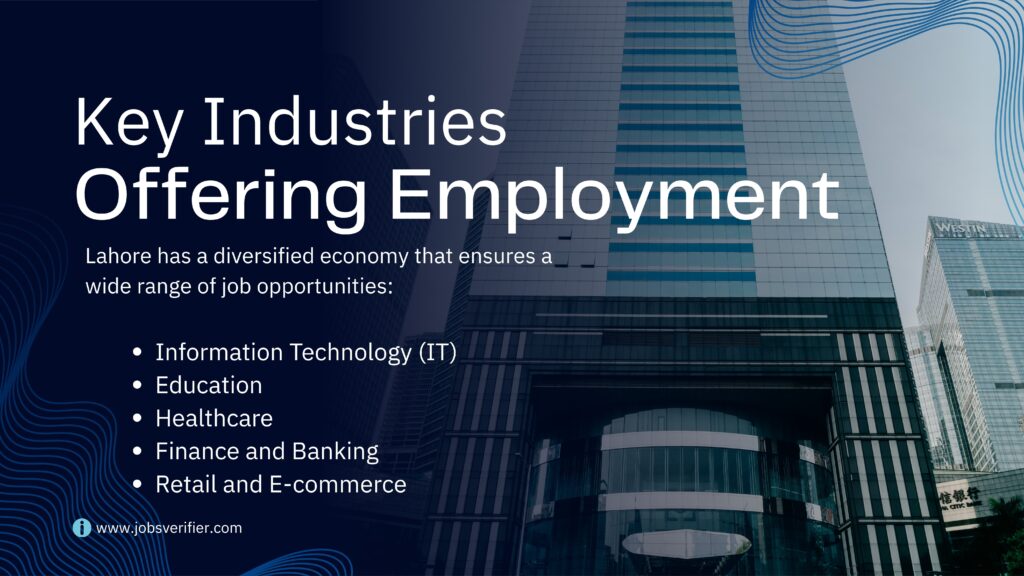 Key Industries Offering Employment