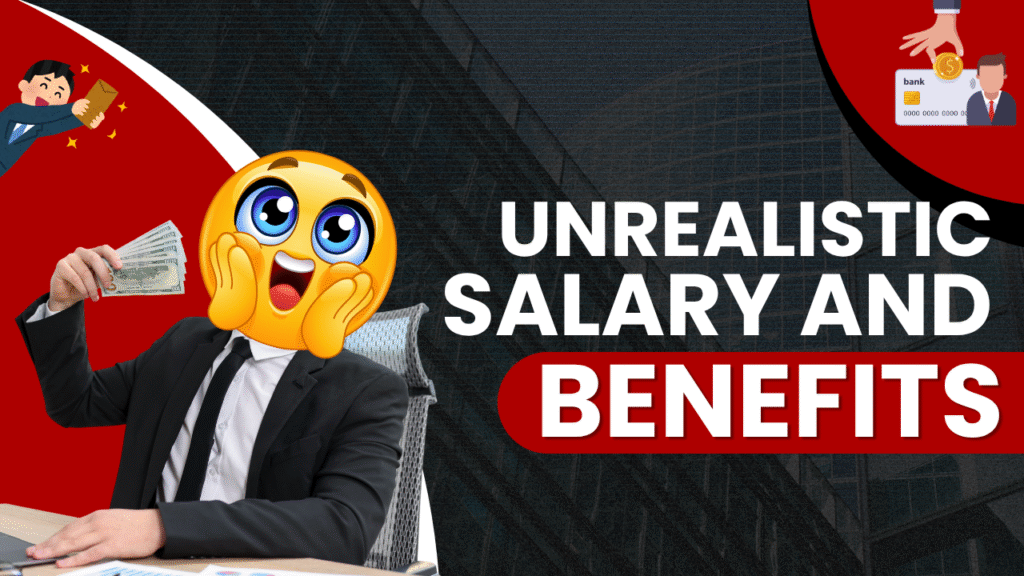 Unrealistic Salary and Benefits